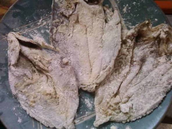 Filet de poisson meunière