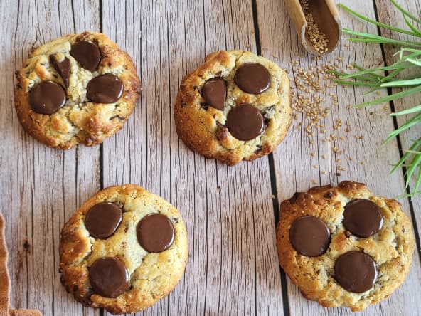 Cookies miso et chocolat