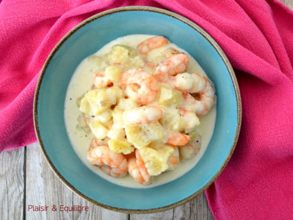 Crevettes à l’antillaise