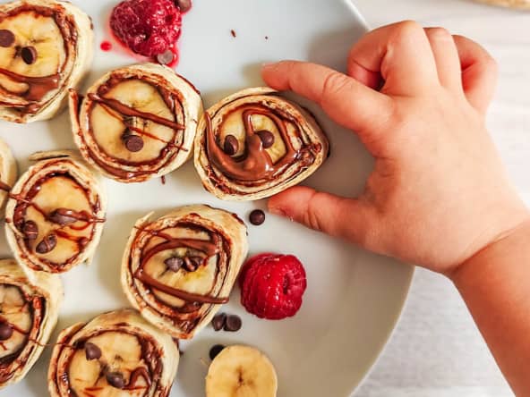 Maki Nutella banane