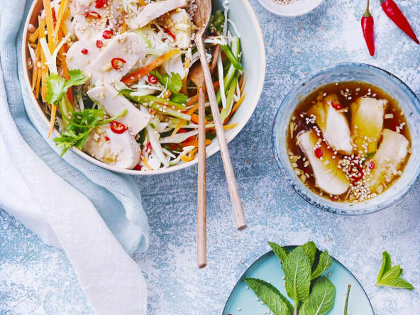 Salade vietnamienne au lapin