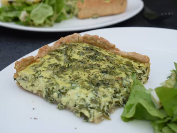 Quiche aux herbes façon arboulastre