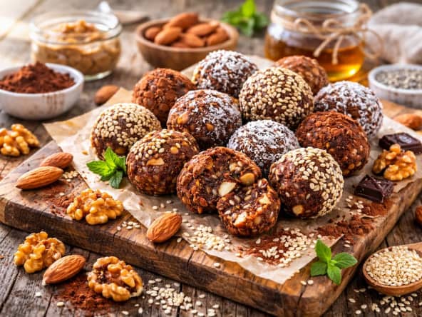 Energy Balls anti fringale