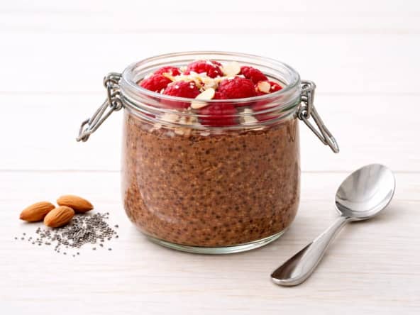 Chia pudding chocolat