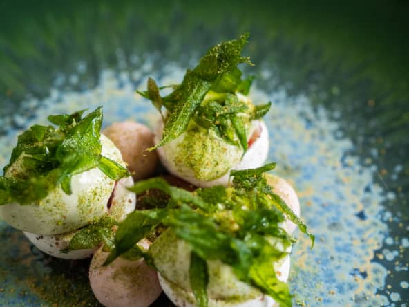 Verveine, fraise et amaretto