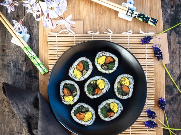 Kimbap vegan