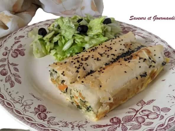 Boureks aux légumes au four