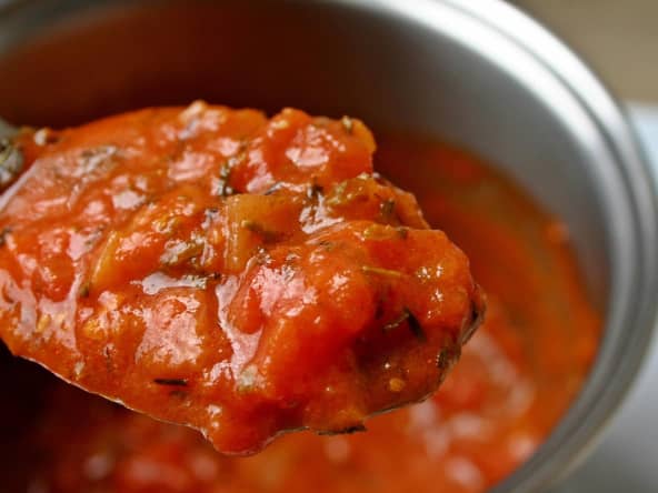 Sauce nonna italienne maison
