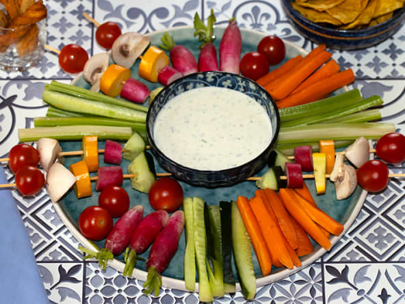 Dip à la feta et au miel