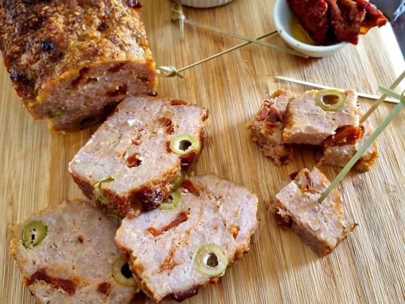 Pain de veau aux olives