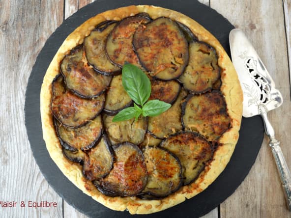 Tatin d’aubergines au parmesan