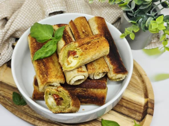Roulés tomates mozza