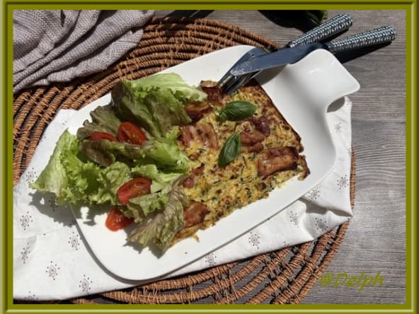 Scarpaccia de courgettes