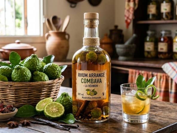 Rhum arrangé au combava