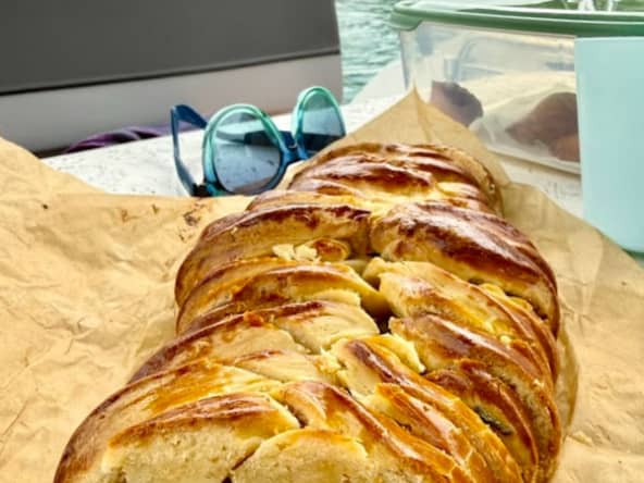 Le pain au beurre au hareng fumé