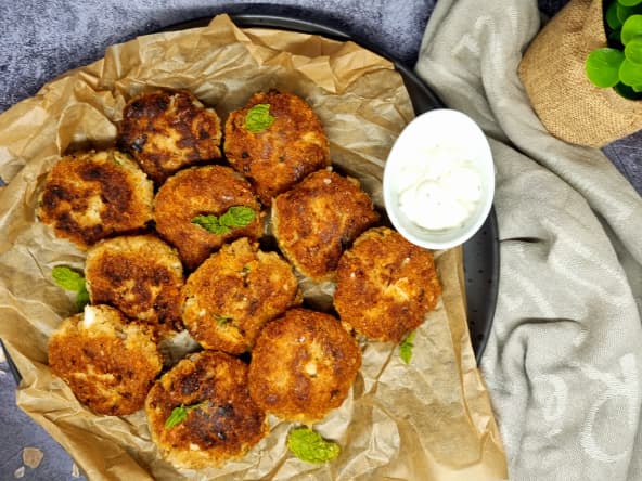 Crabcakes à la menthe