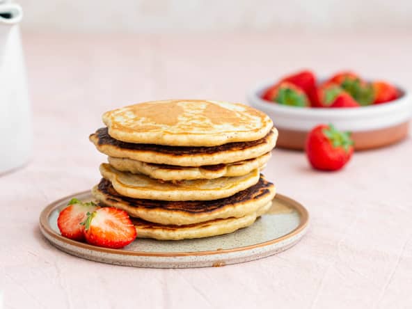 Pancakes moelleux sans matière grasse