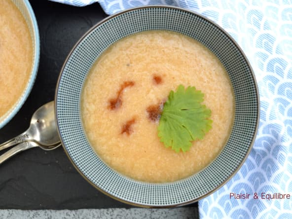 Gaspacho au melon de Laurent Mariotte