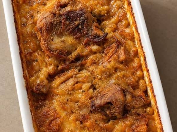 Cuisses de canard confites façon cassoulet