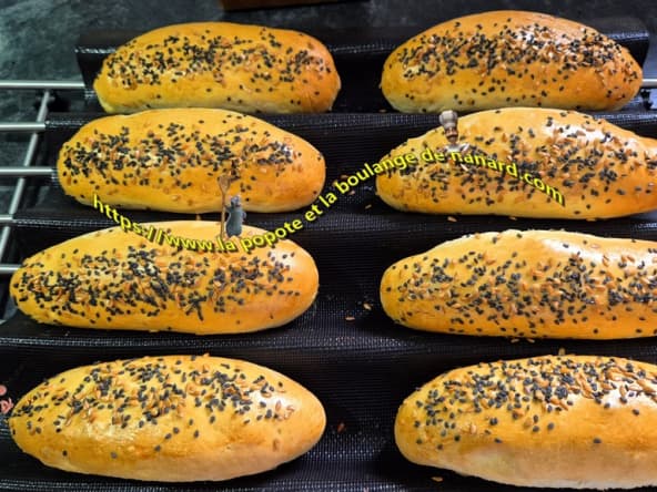 Pain hot-dog maison