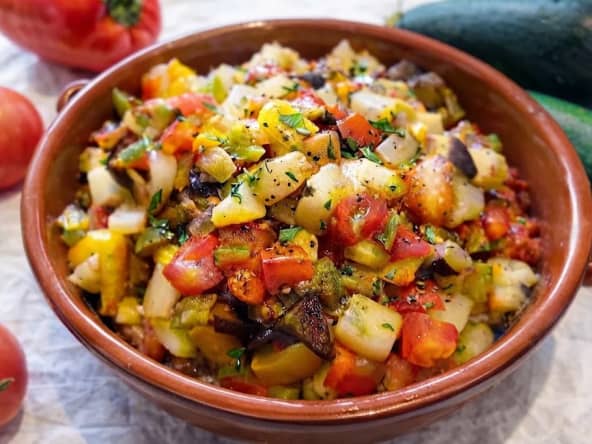 Ratatouille provençale au AirFryer