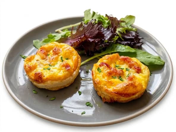 Mini quiches sans pâte au Airfryer