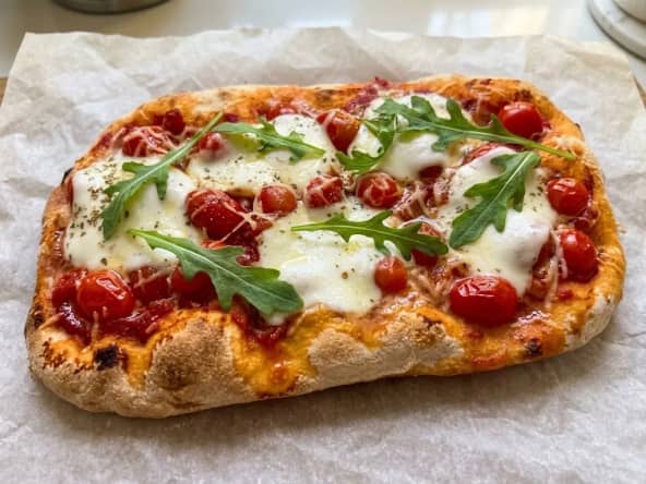 Pinsa romana au Airfryer