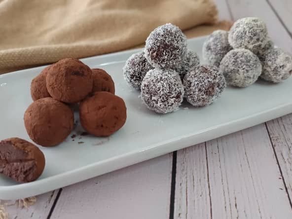 Truffes au chocolat IG bas