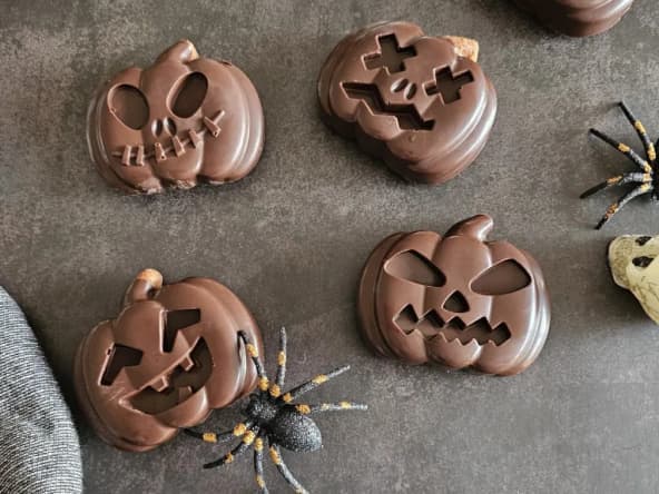 Brownie au marron d’halloween