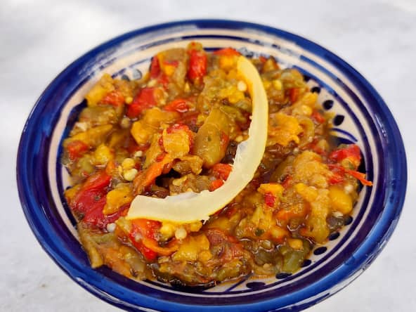 Zaalouk comme au Maroc