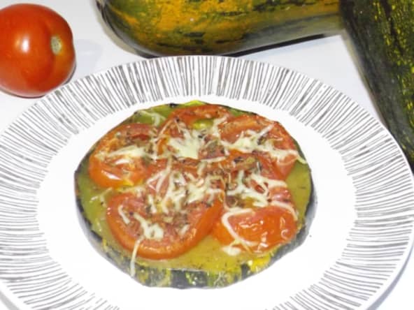 Tartelettes de courgette aux tomates
