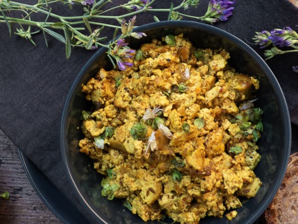 Tofu brouillé