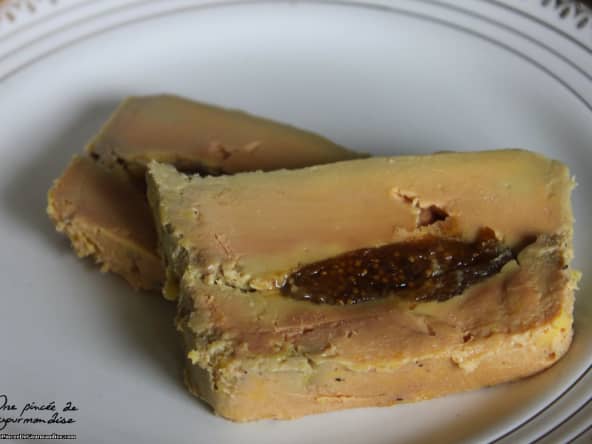 Foie gras mi-cuit aux figues