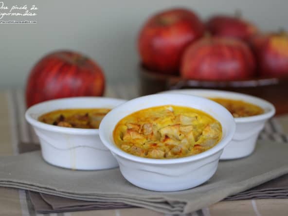 Clafoutis à la pomme et au sirop d’érable