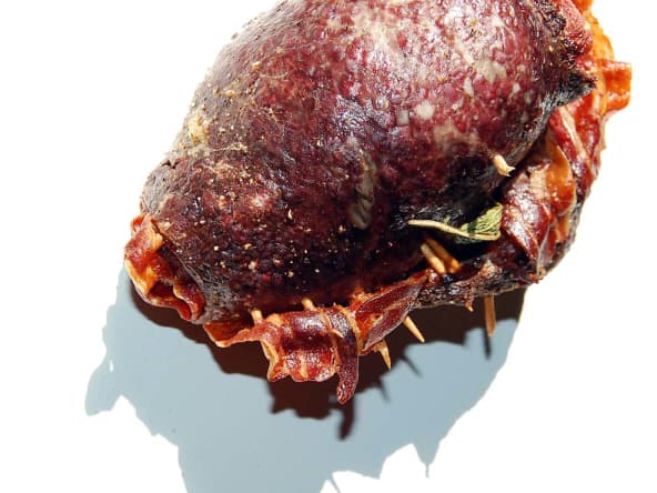 Rate de boeuf au lard fumé et à la sauge
