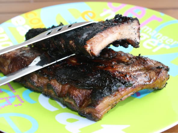 Ribs au barbecue