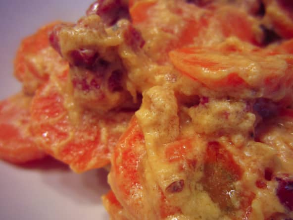 Carottes à la carbonara