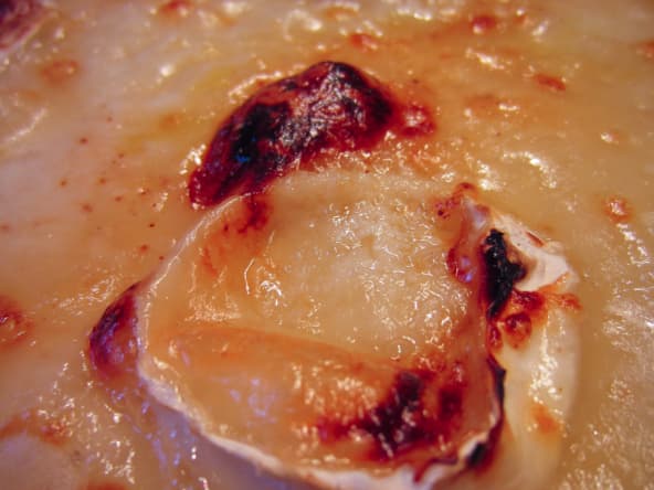 Pizza au chèvre et au miel