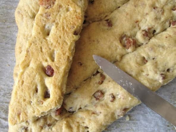 Fougasse aux grattons de canard