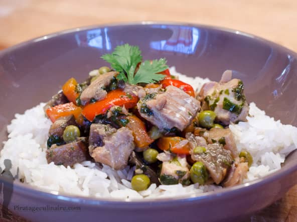 Poisson à la thaïlandaise