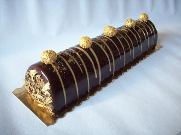 Bûche royal au chocolat