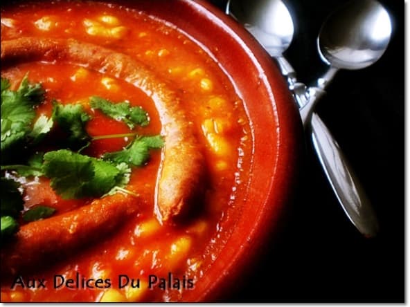 Loubia au merguez