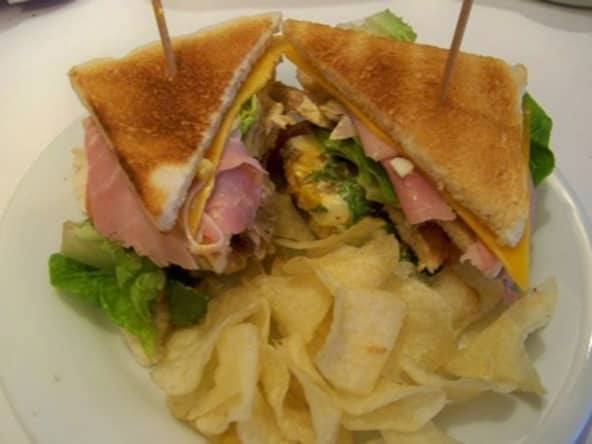 Club sandwich d'après les fêtes ..