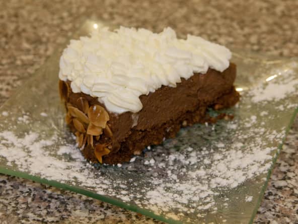 Gâteau au chocolat et au cognac