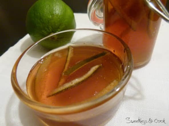 Marmelade de citron vert à la cardamome et au gingembre