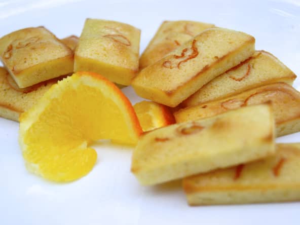 Financiers à l'orange