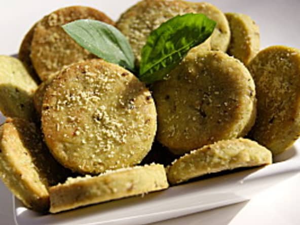 Sablés au pesto