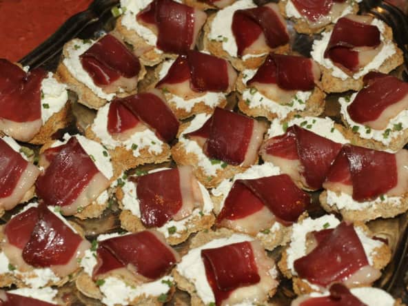 Toast Magret Madame Loïk Ciboulette