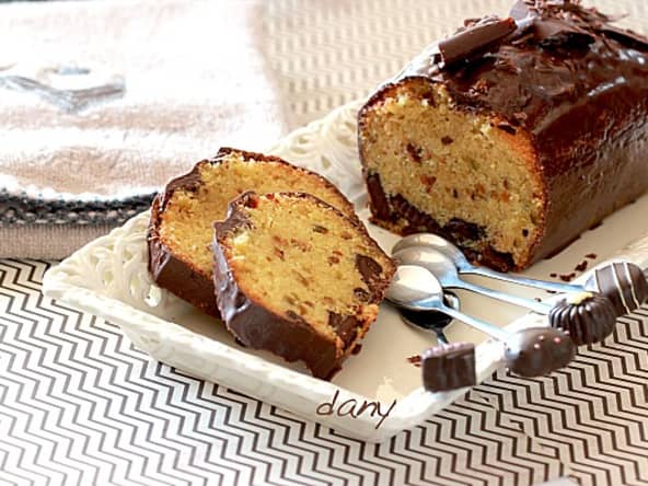 Cake au chocolat, pistaches et Baileys