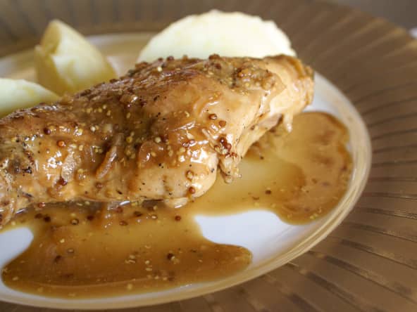 Lapin à la moutarde